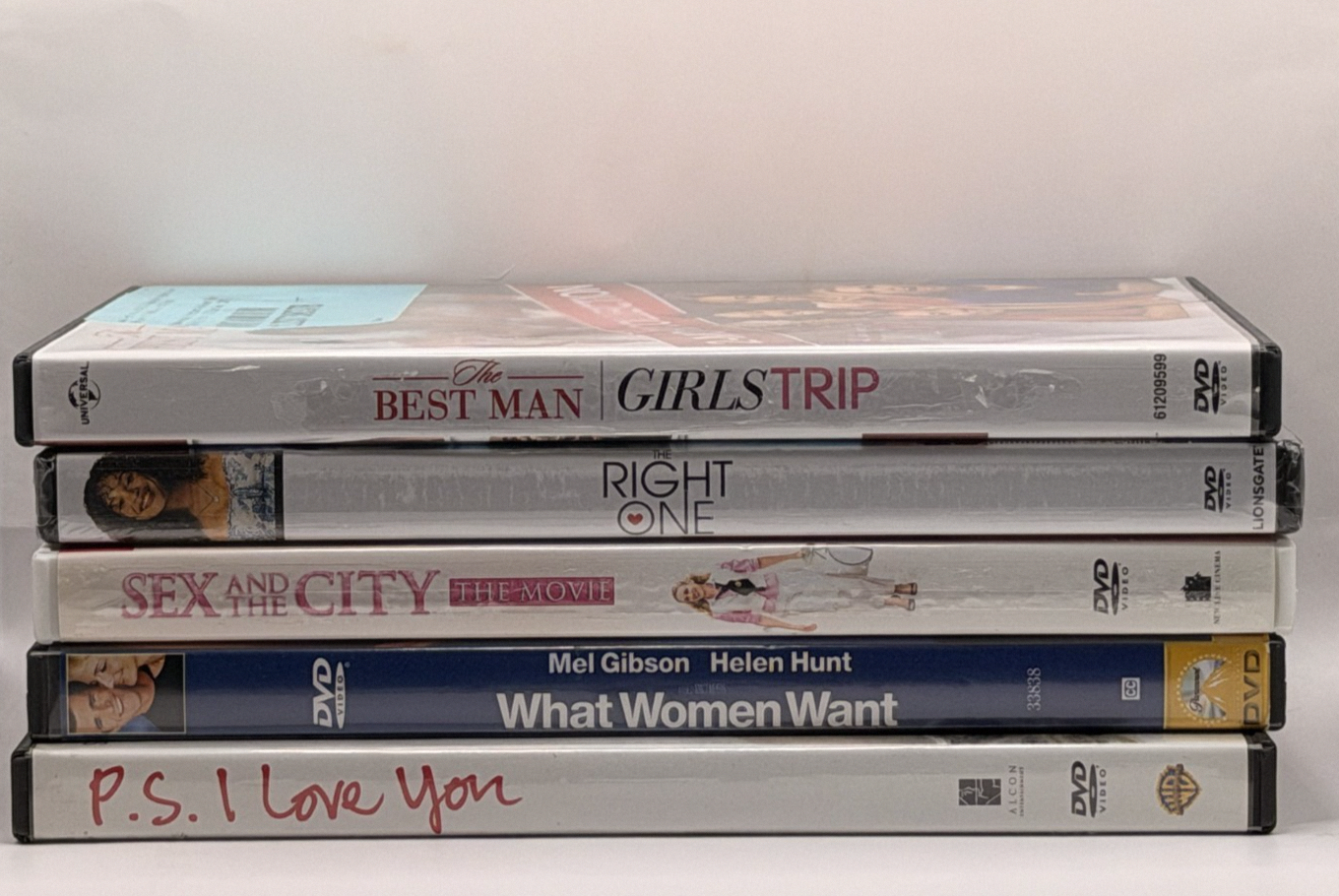 Romance DVD Collection – Sex and the City, What Women Want, PS I Love You & more