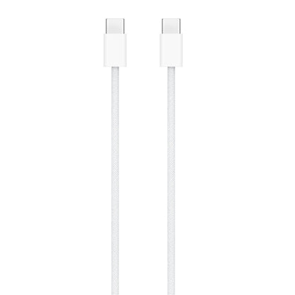 Apple - USB-C Woven Charge Cable (1m) - White - MM093AM/A