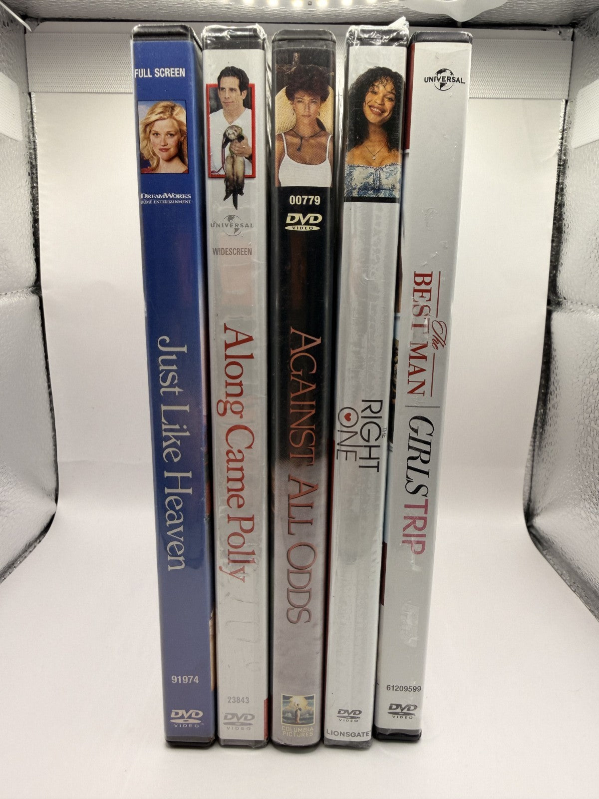 Romance Comedy DVD LOT– Best Man/Girls Trip, Right One, Against All Odds & more