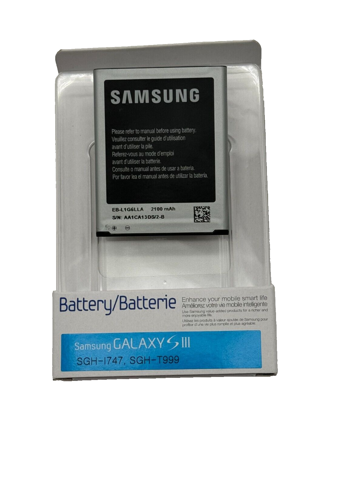 Samsung Battery for - Samsung Galaxy S 111, SGH-1747, SGH-T999