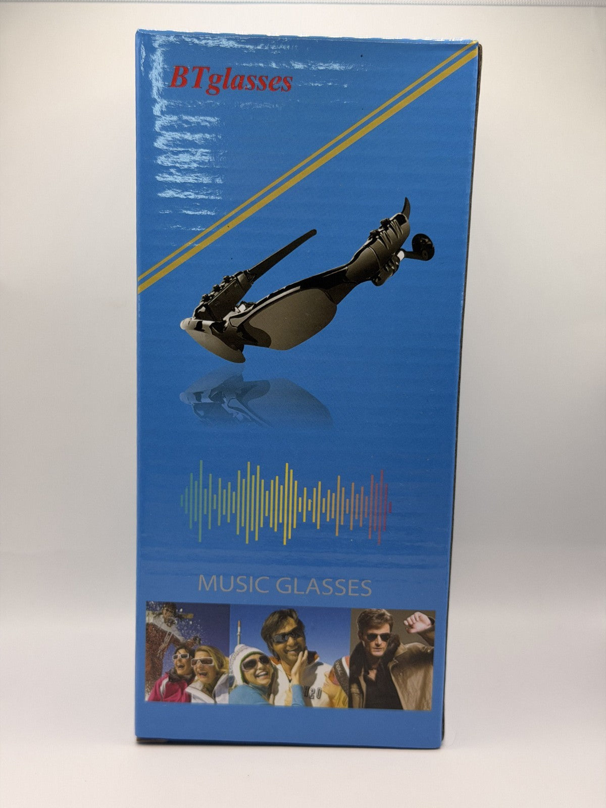 Bluetooth Glasses Smart Music Glasses | Stereo, Noise Cancel | Clear Lenses