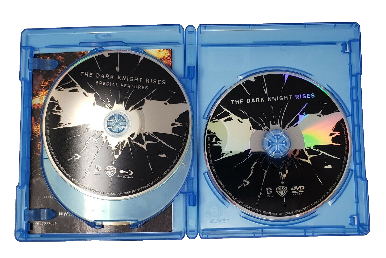 The Dark Knight Rises (Blu-ray + DVD + Ultraviolet) w/ Slip Cover