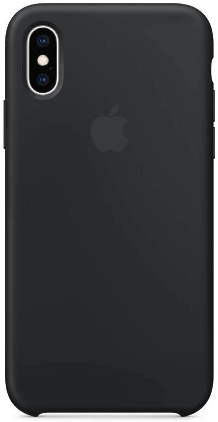 Apple iPhone Xs Silicone Case - MRW72ZM/A - Black Genuine OEM