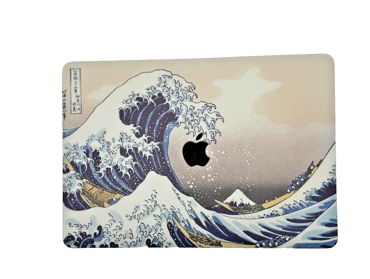 For MacBook Pro 16" Hard Shell Cover Multicolor - Under the Wave w/keypad cover