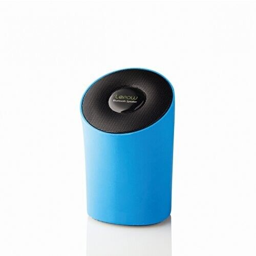 Lepow Modre-Blue-Portable Bluetooth Speaker (Missing Plastic Piece, see photos)