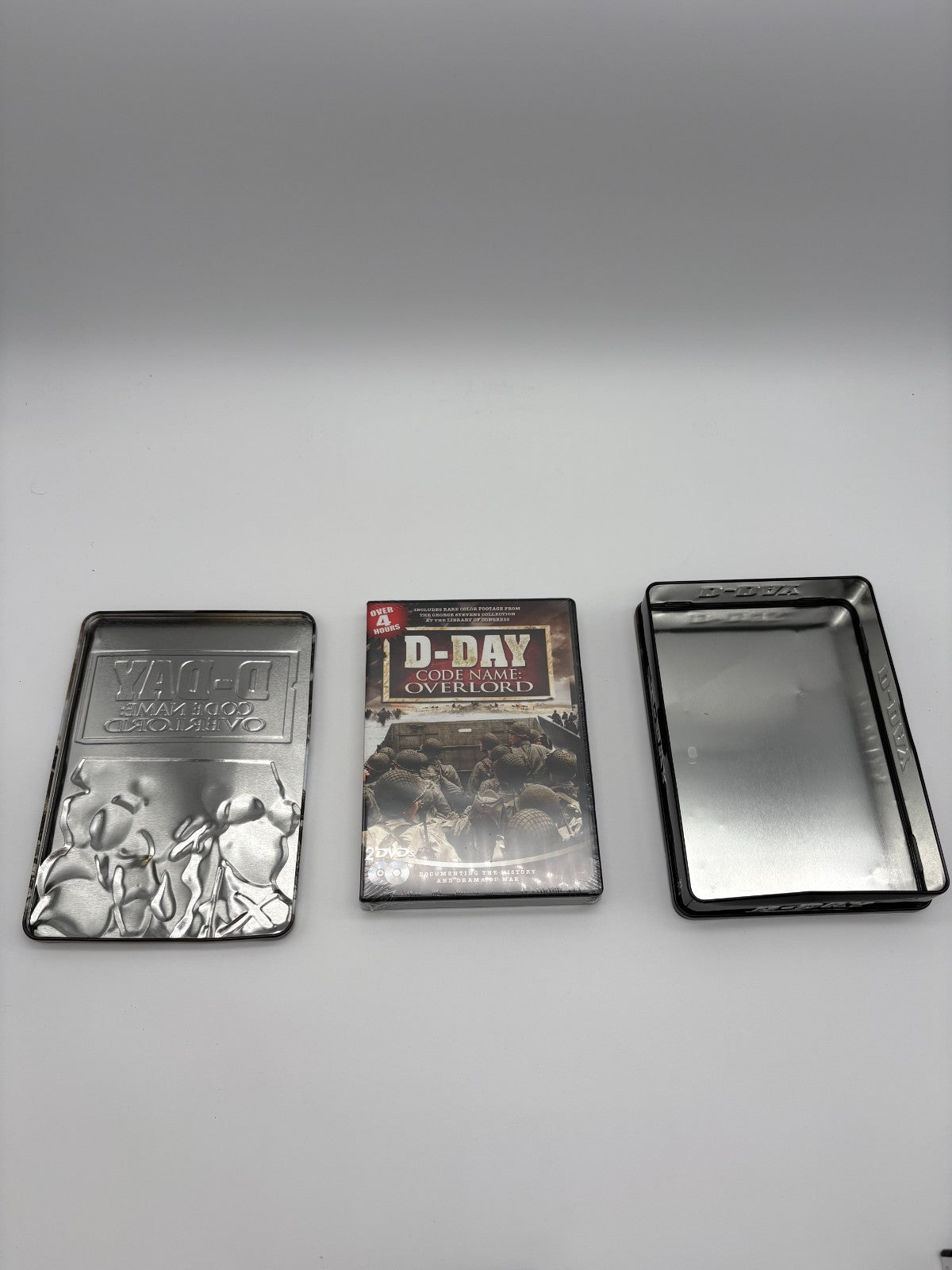 D-Day Code Name: Overlord Brand New- Sealed- 2 Disc Set DVD -Metal Tin