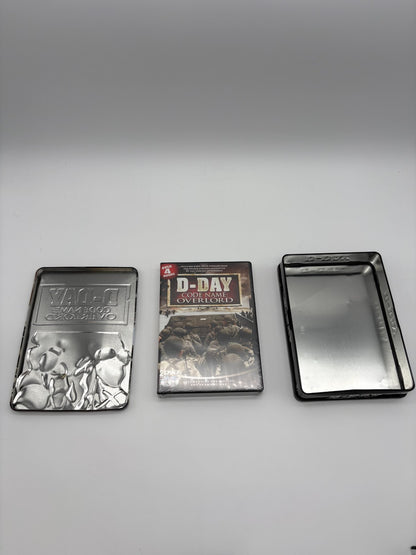 D-Day Code Name: Overlord Brand New- Sealed- 2 Disc Set DVD -Metal Tin