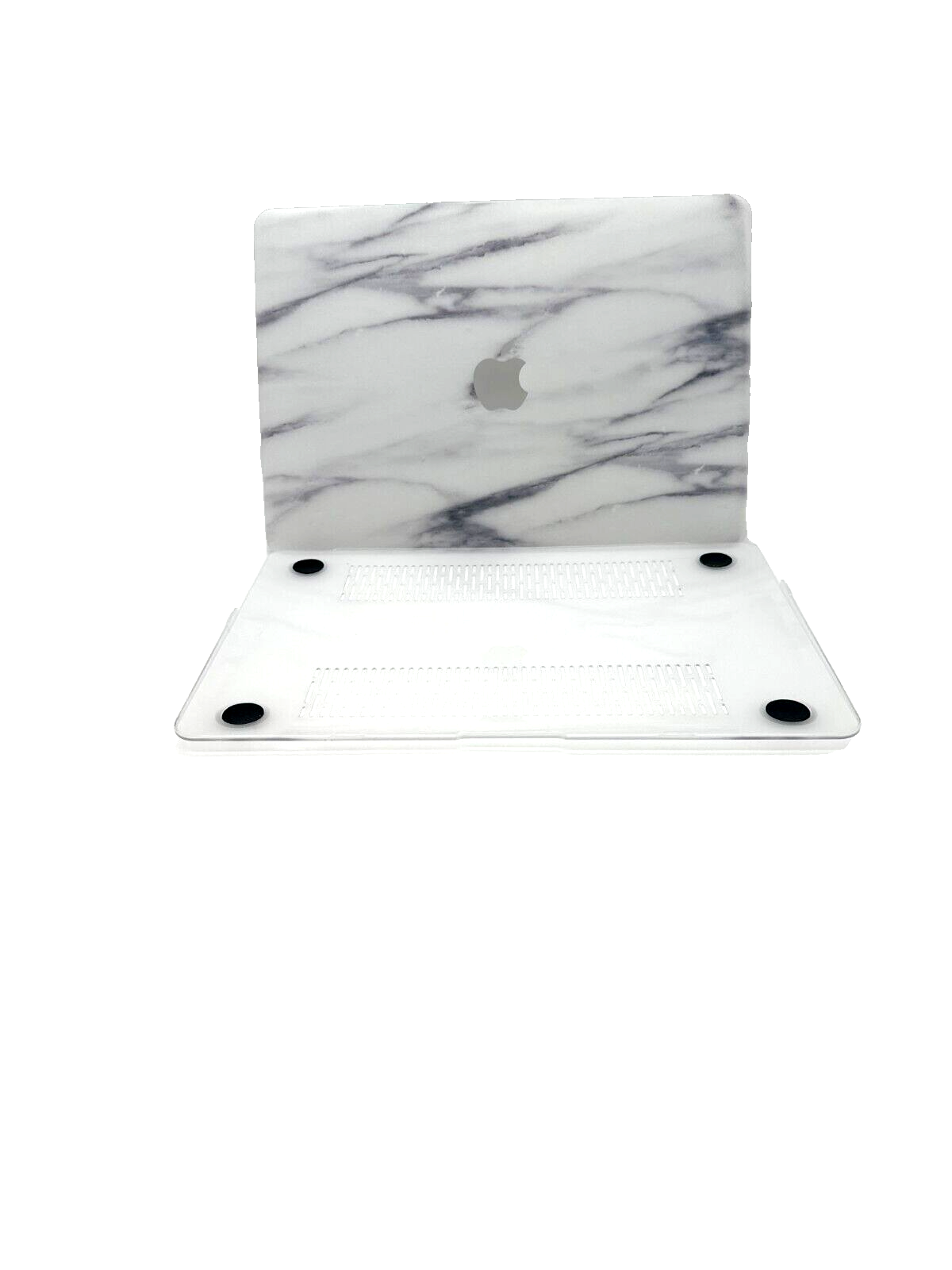 For MacBook 16 inch - Unbranded Hard Shell Cover - Marbled Gray