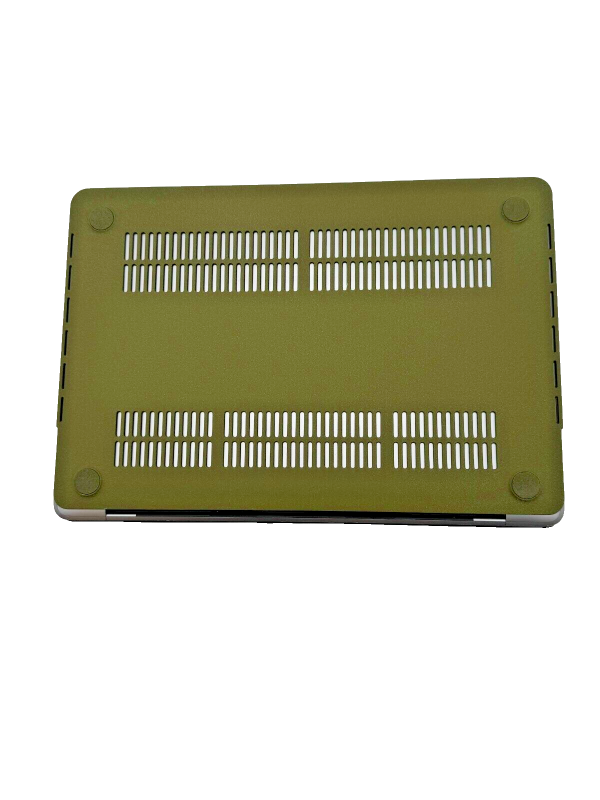 For New Pro 13" Hard Shell Cover - Olive Green w/keyboard skin