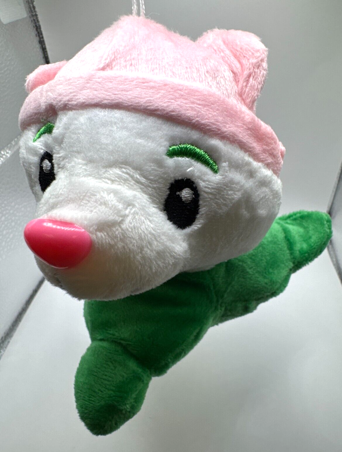 Plants vs. Zombies Pink Hat Cat Plant Plushie w/Suction Cup for Hanging