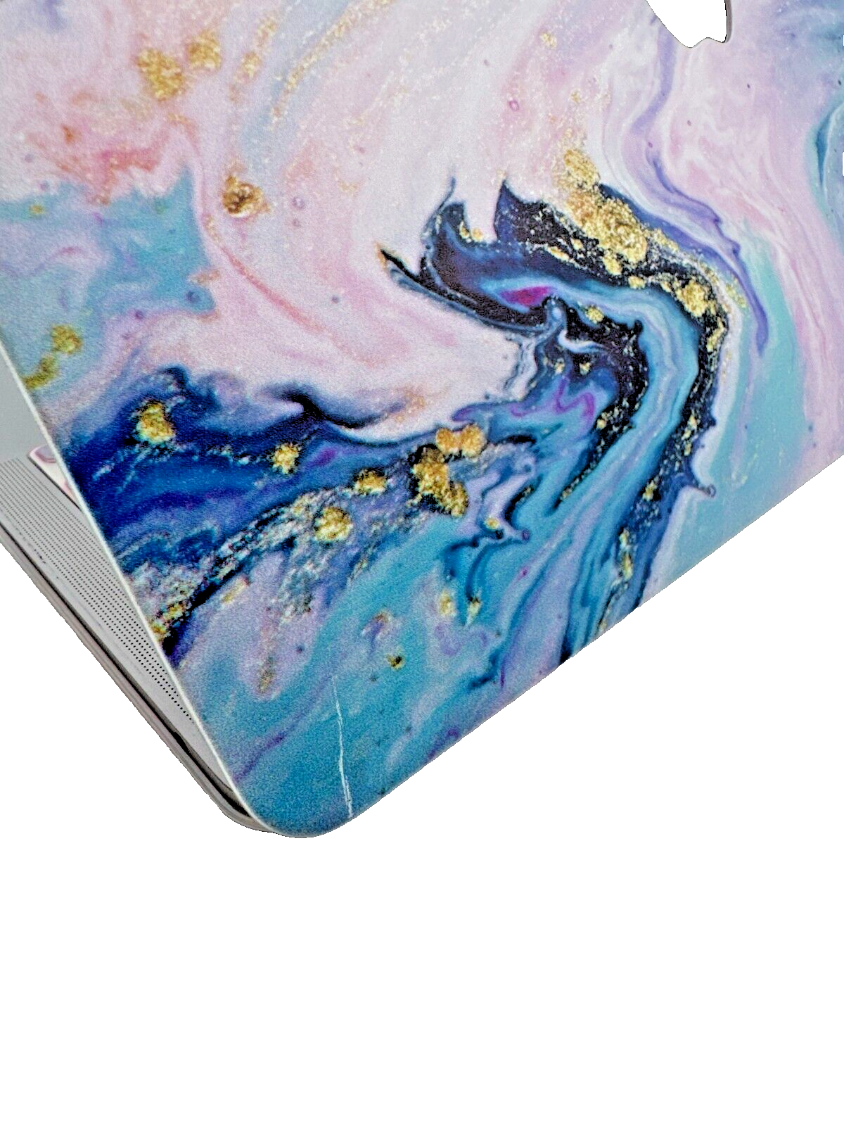 For MacBook New Air 13" Hard Shell Cover - Fools Gold Swirl w/Keyboard cover