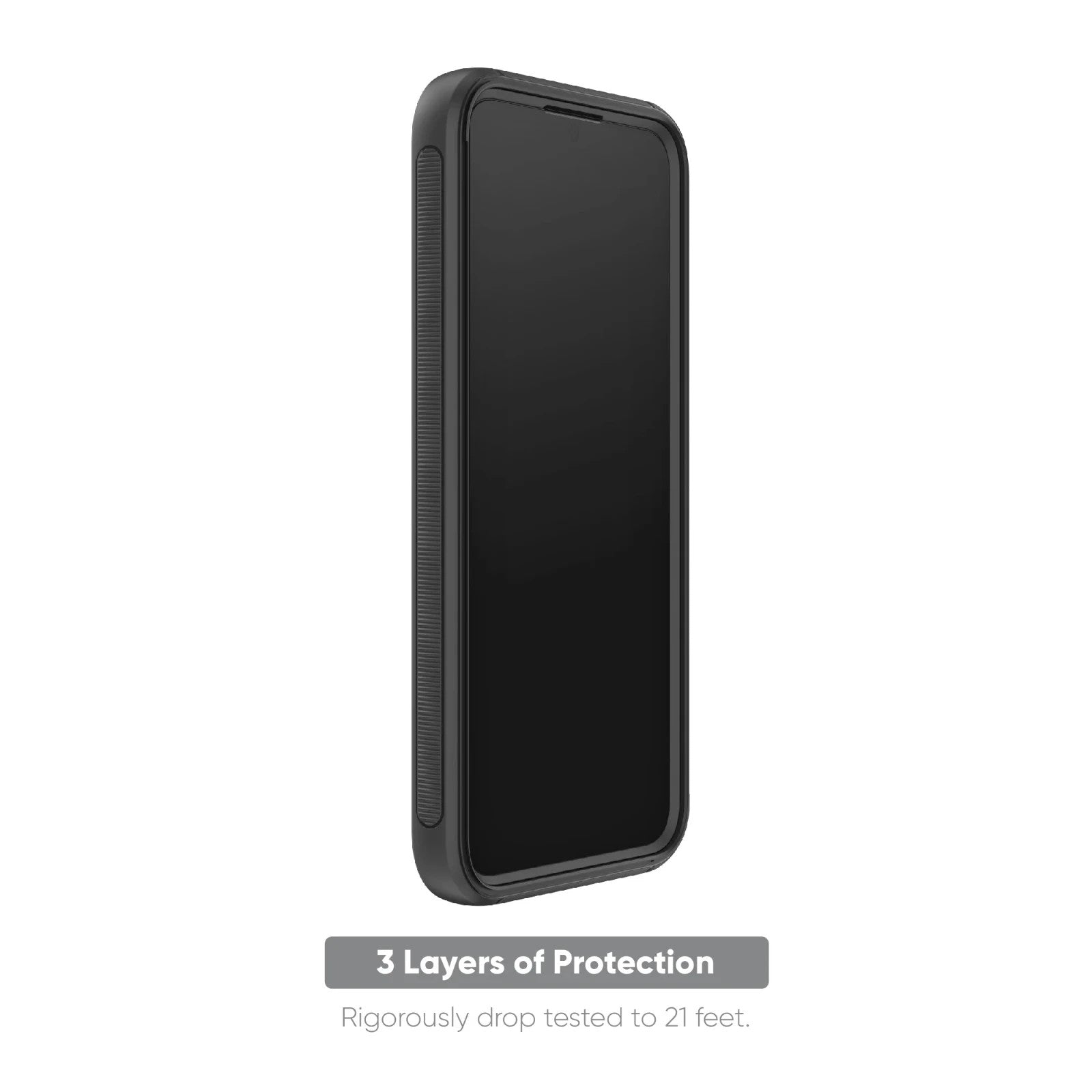 ONN. Rugged Phone Case for moto G STYLUS LTE (2023) - (Black)