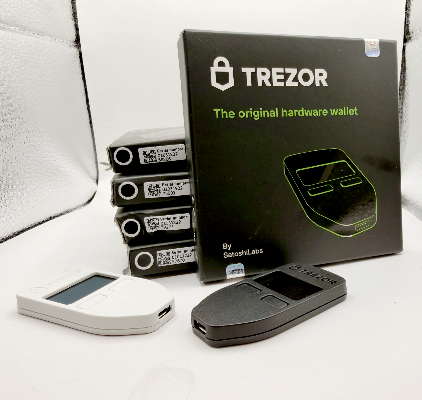 Trezor One Hardware Wallet – Amazon Return – Untested / Open-Box – AS-IS | BLACK