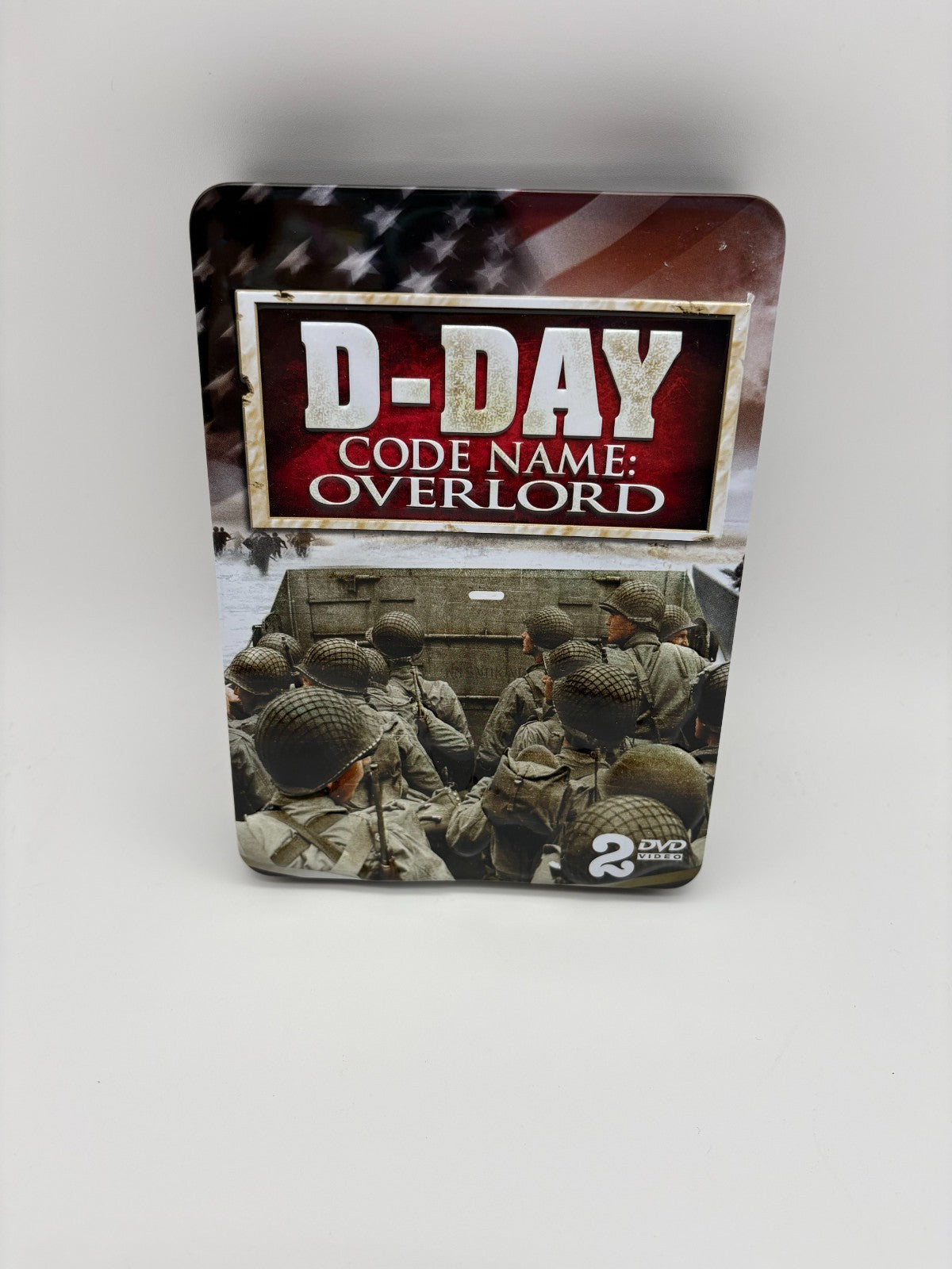 D-Day Code Name: Overlord Brand New- Sealed- 2 Disc Set DVD -Metal Tin