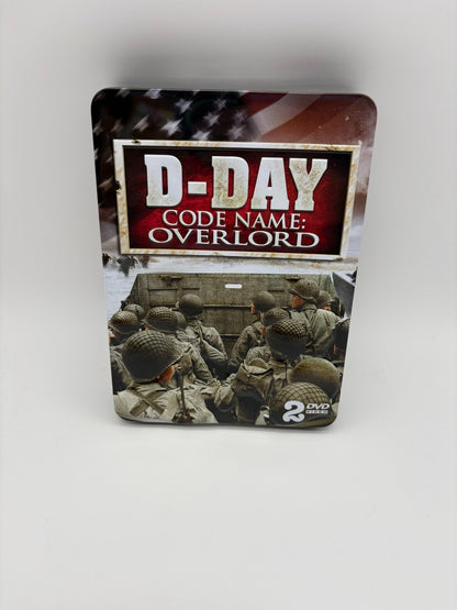 D-Day Code Name: Overlord Brand New- Sealed- 2 Disc Set DVD -Metal Tin