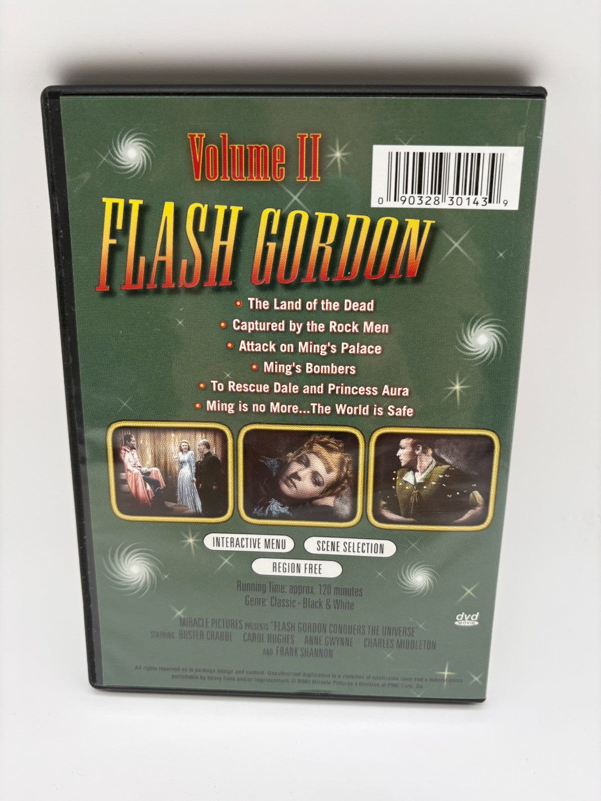 Flash Gordon Conquers The Universe, Volume II- Genre: Classic- Black & White