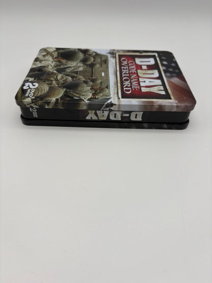 D-Day Code Name: Overlord Brand New- Sealed- 2 Disc Set DVD -Metal Tin