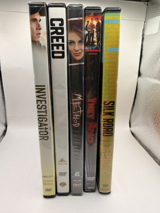 Crime Drama & Sports 5-DVD Collection – Creed, Method, The Investigator, More