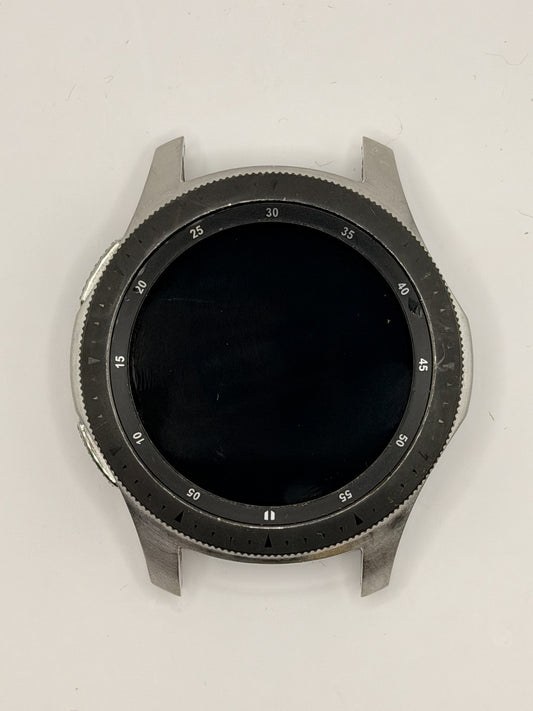 Samsung Galaxy Watch Sm-r800 46mm Silver Smartwatch Bluetooth WiFi - NO STRAP