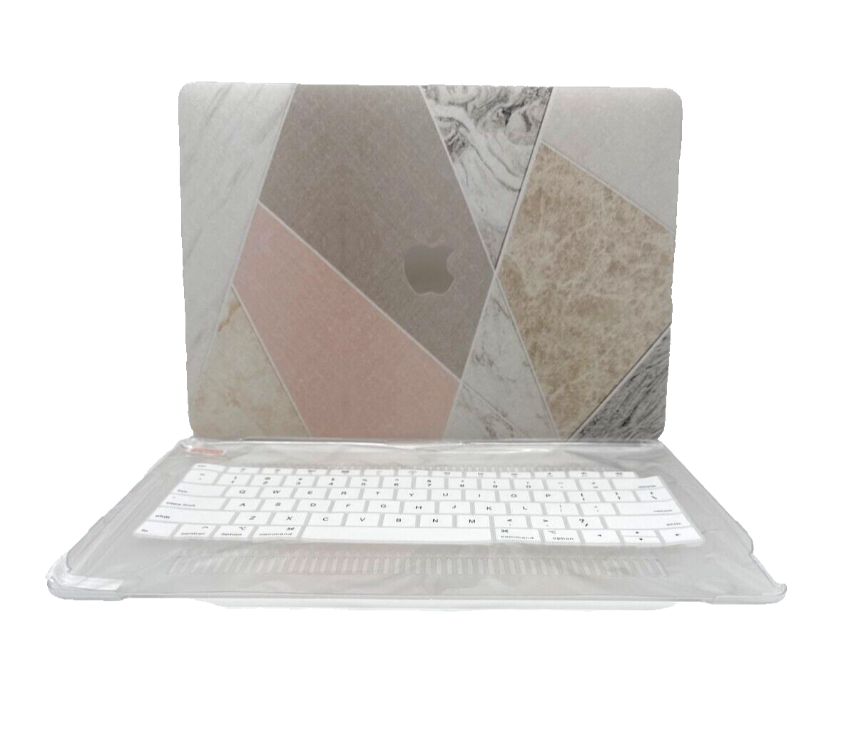 MacBook New Air 13 inch Hard Shell Cover - Soft Pastel, w/soft Keyboard cover