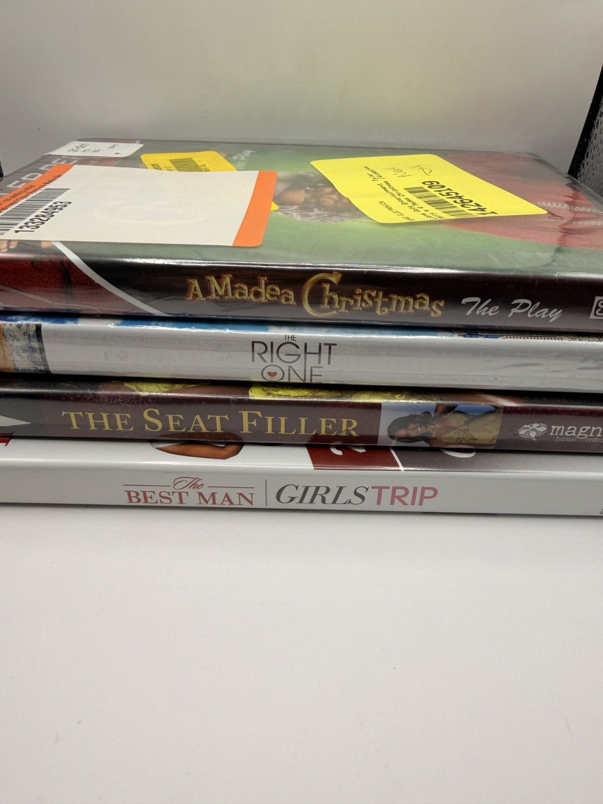 Madea Christmas, The Right One, The Seat Filler, The Best Man / Girls Trip DVDs