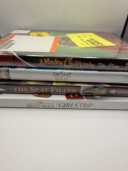 Madea Christmas, The Right One, The Seat Filler, The Best Man / Girls Trip DVDs