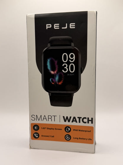 Peje ZL54CJ 2024 Smart Watch 1.83" Screen BT Call Heart Rate Sport Android iOS