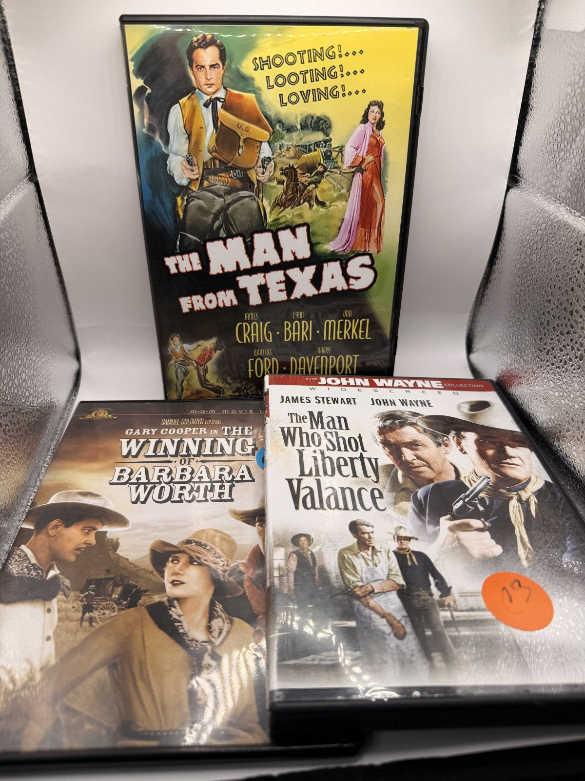 Classic Western DVD Collection– The Man From Texas, The Winning of Barbara Worth
