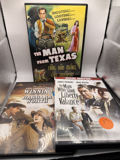 Classic Western DVD Collection– The Man From Texas, The Winning of Barbara Worth