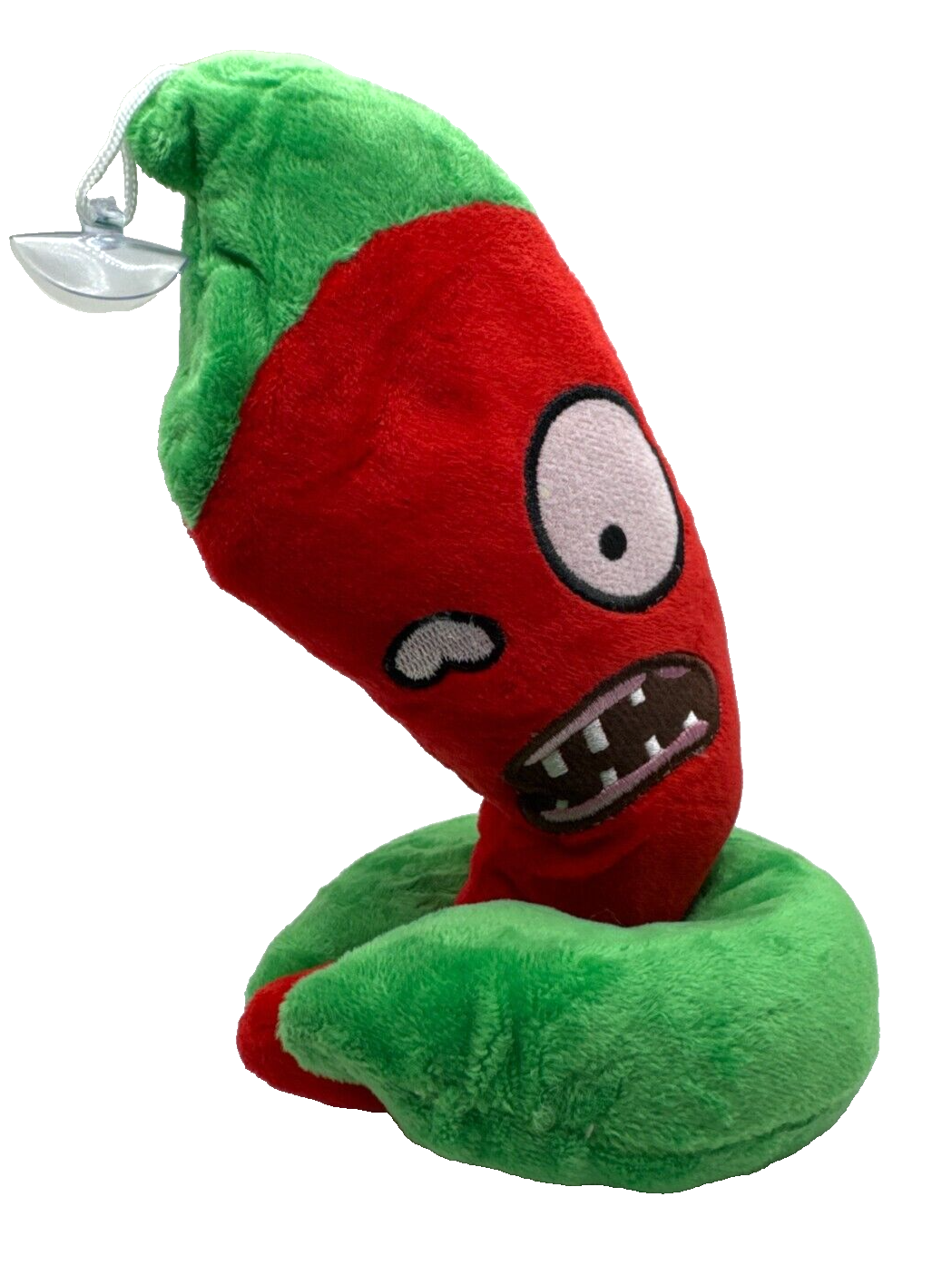 Plants vs. Zombies Pepper Plant Plushie w/Suction Cup for Hanging