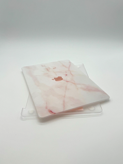 Mac Book New Air 13 inch Hard Shell Cover - Pastel Marble, w/soft keyboard cover