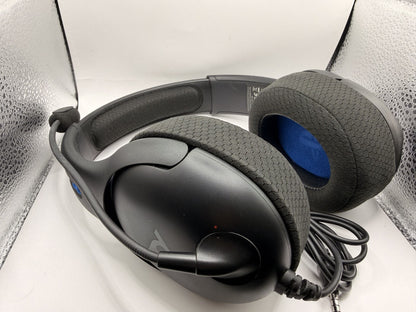 PDP LVL50 Wired Headset with Noise Cancelling Microphone: Black - PS5/PS4