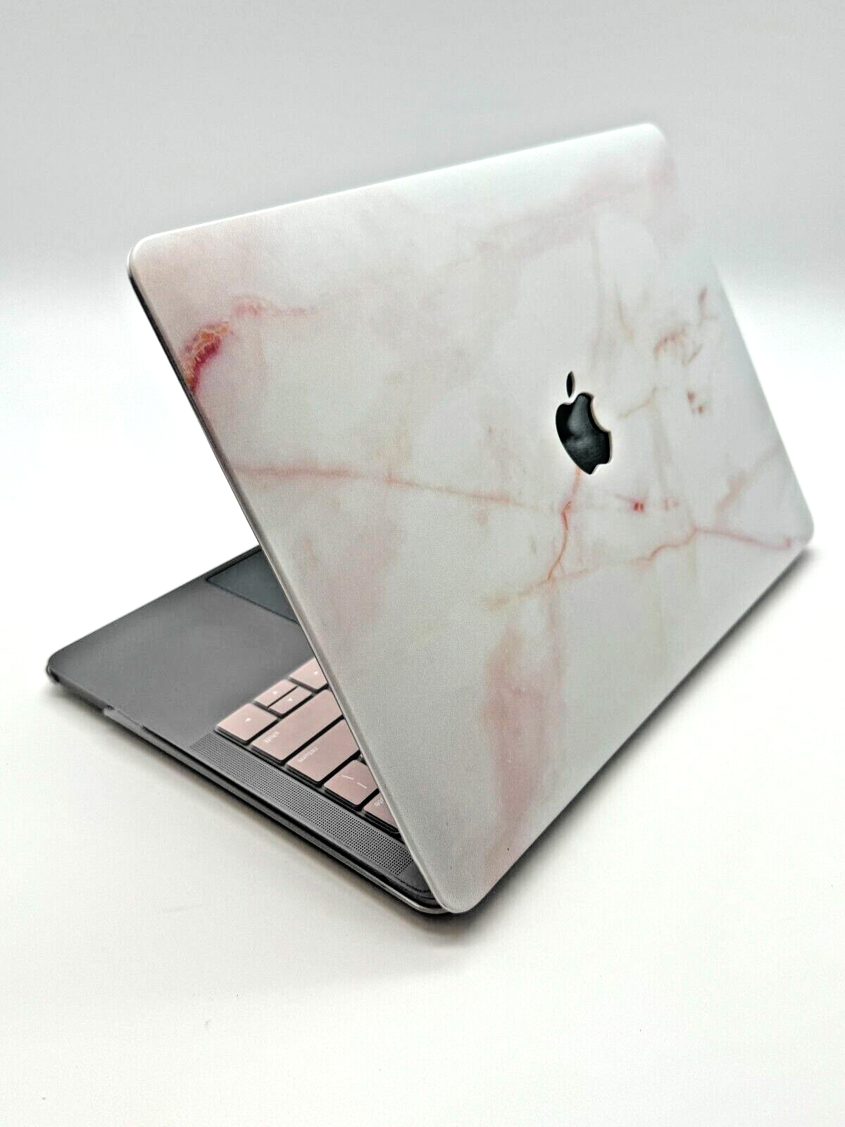 Mac Book New Air 13 inch Hard Shell Cover - Pastel Marble, w/soft keyboard cover