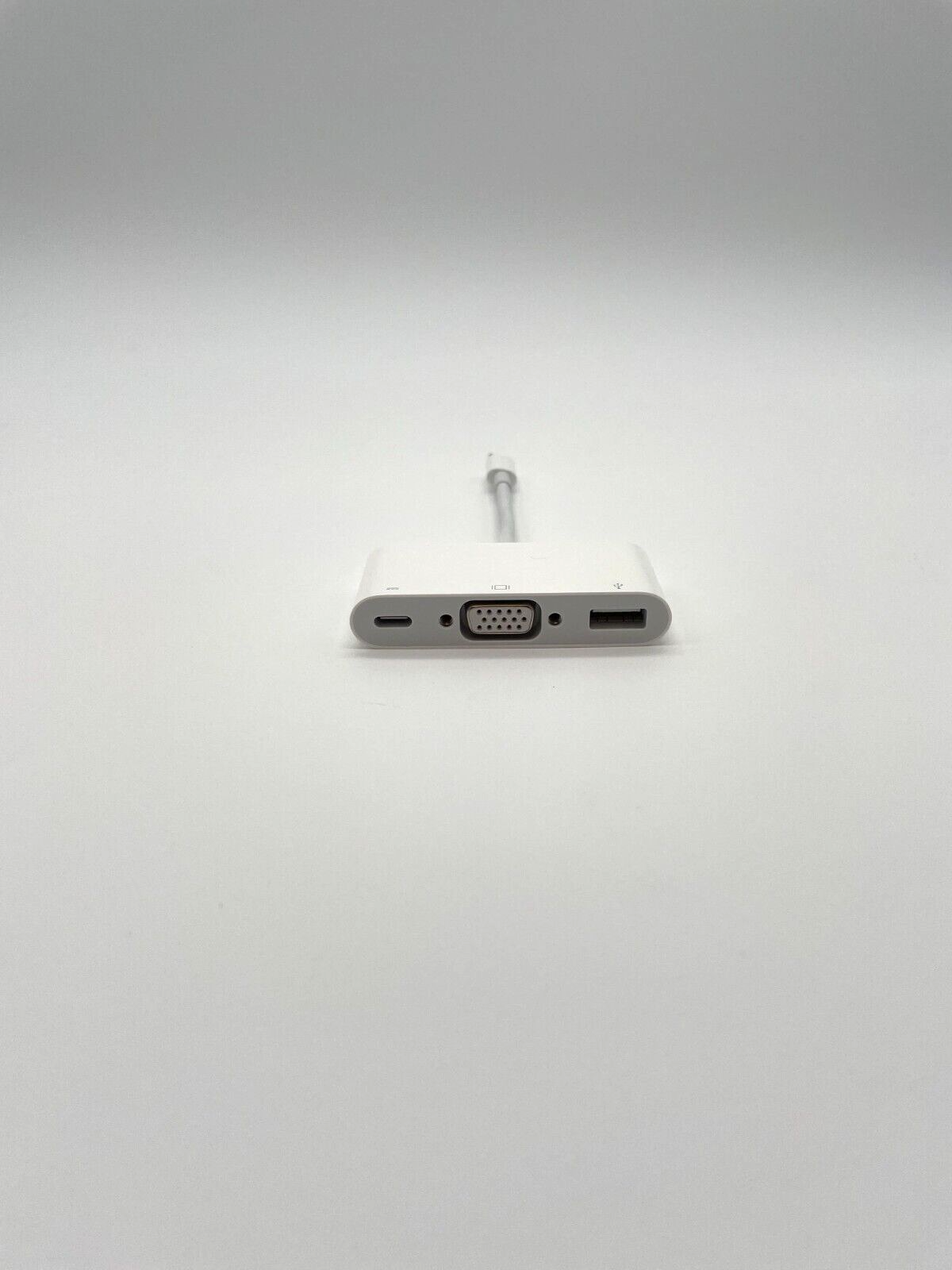 Genuine Apple USB-C to VGA Multiport Adapter - USB-C - VGA - USB - White