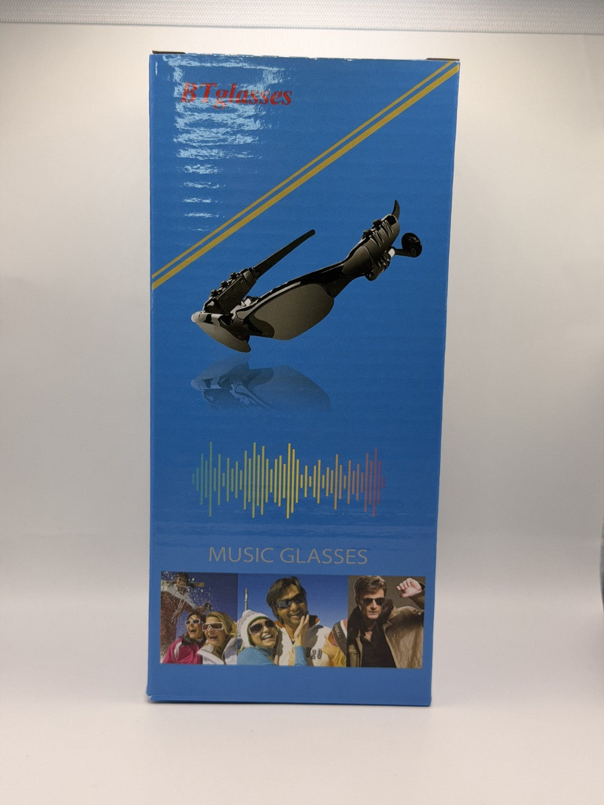 Bluetooth Glasses Smart Music Glasses | Stereo, Noise Cancel | Black Lenses