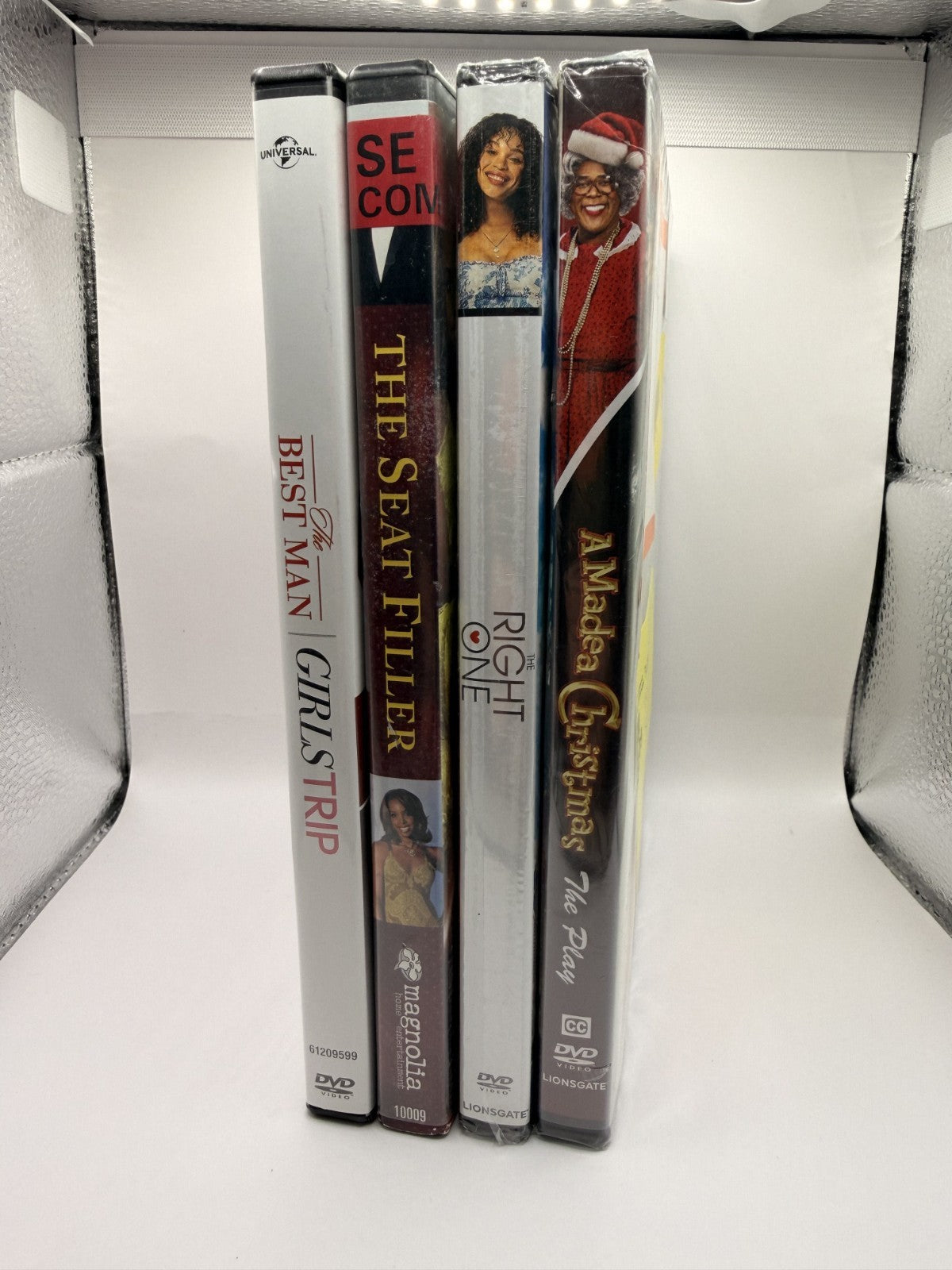 Madea Christmas, The Right One, The Seat Filler, The Best Man / Girls Trip DVDs