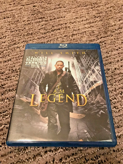 Will Smith | I Am Legend [Blu-ray] w/Special Features & Mind Blowing Excitement