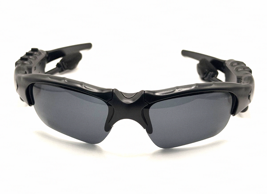Bluetooth Glasses Smart Music Glasses | Stereo, Noise Cancel | Black Lenses