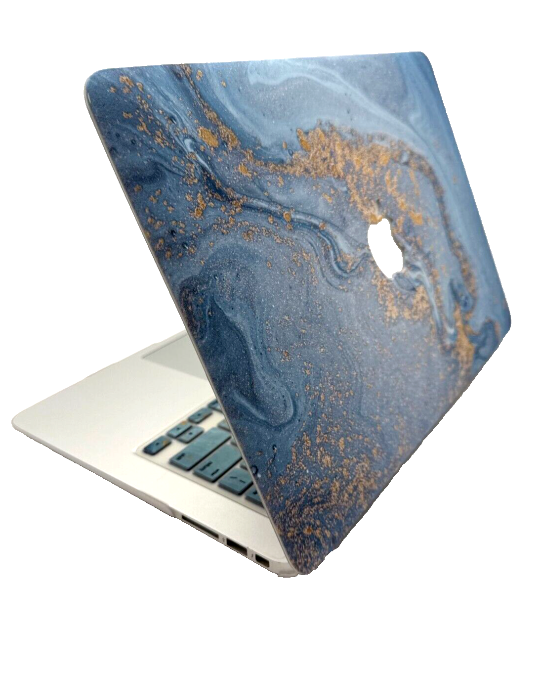 For MacBook Air 13" Hard Shell Cover - Peaceful Blue w/Keyboard Cover