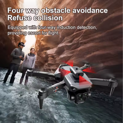 New K6 Max Triple Lens Drone 2.4G RC Optical Flow Drone with 4K Electric Camera