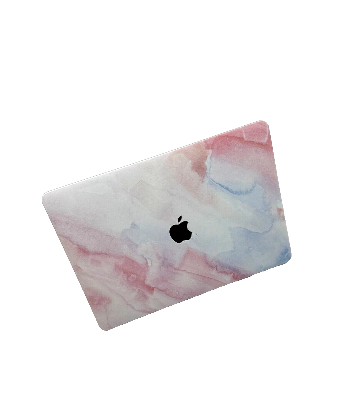 For MacBook New 2022 Air 13" Hard Shell Cover - Pink Watercolor w/Keyboard cover