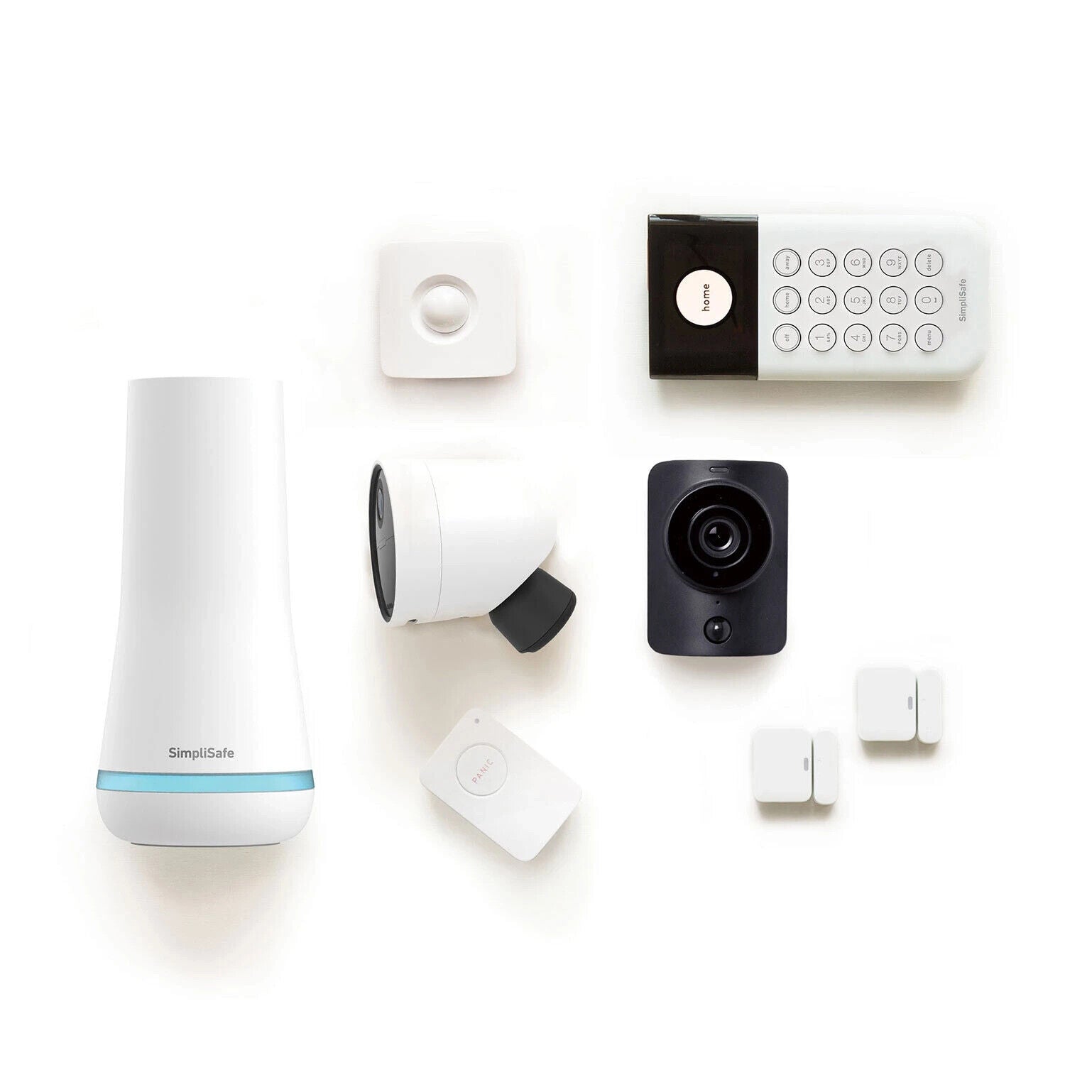 SimpliSafe WSK231 Home Security System w/ Outdoor Camera - Whole Home Protection