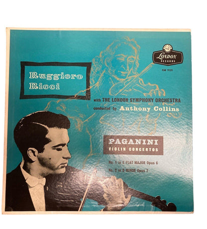 Ruggiero Ricci: Paganini: Violin cts. nos. 1, 2 London Symphony Orchestra CM9131