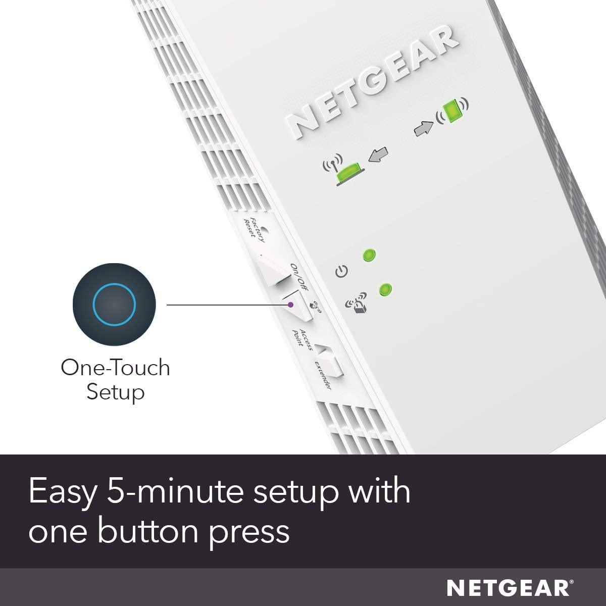 Netgear EX6400 AC1900 Dual Band WiFi Mesh Extender EX6400-100NAS