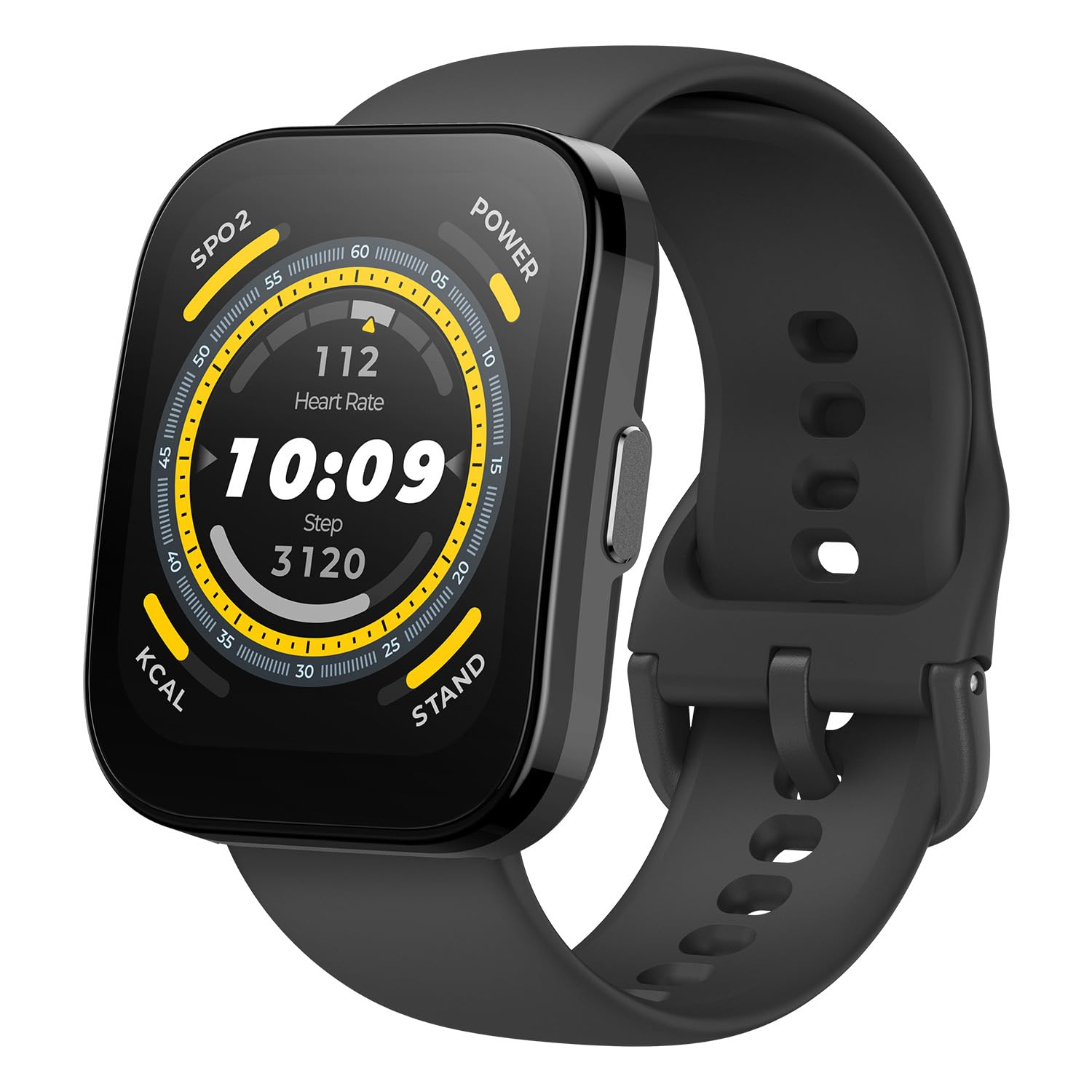 Amazfit Bip 5 Smart Watch 46mm, Bluetooth Calling, for Android & iPhone, Black