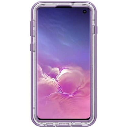 Lifeproof Next Case ~ Designed for Samsung Galaxy S10, Ultra Clear and Purple