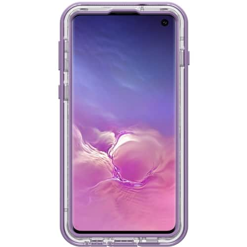 Lifeproof Next Case ~ Designed for Samsung Galaxy S10, Ultra Clear and Purple