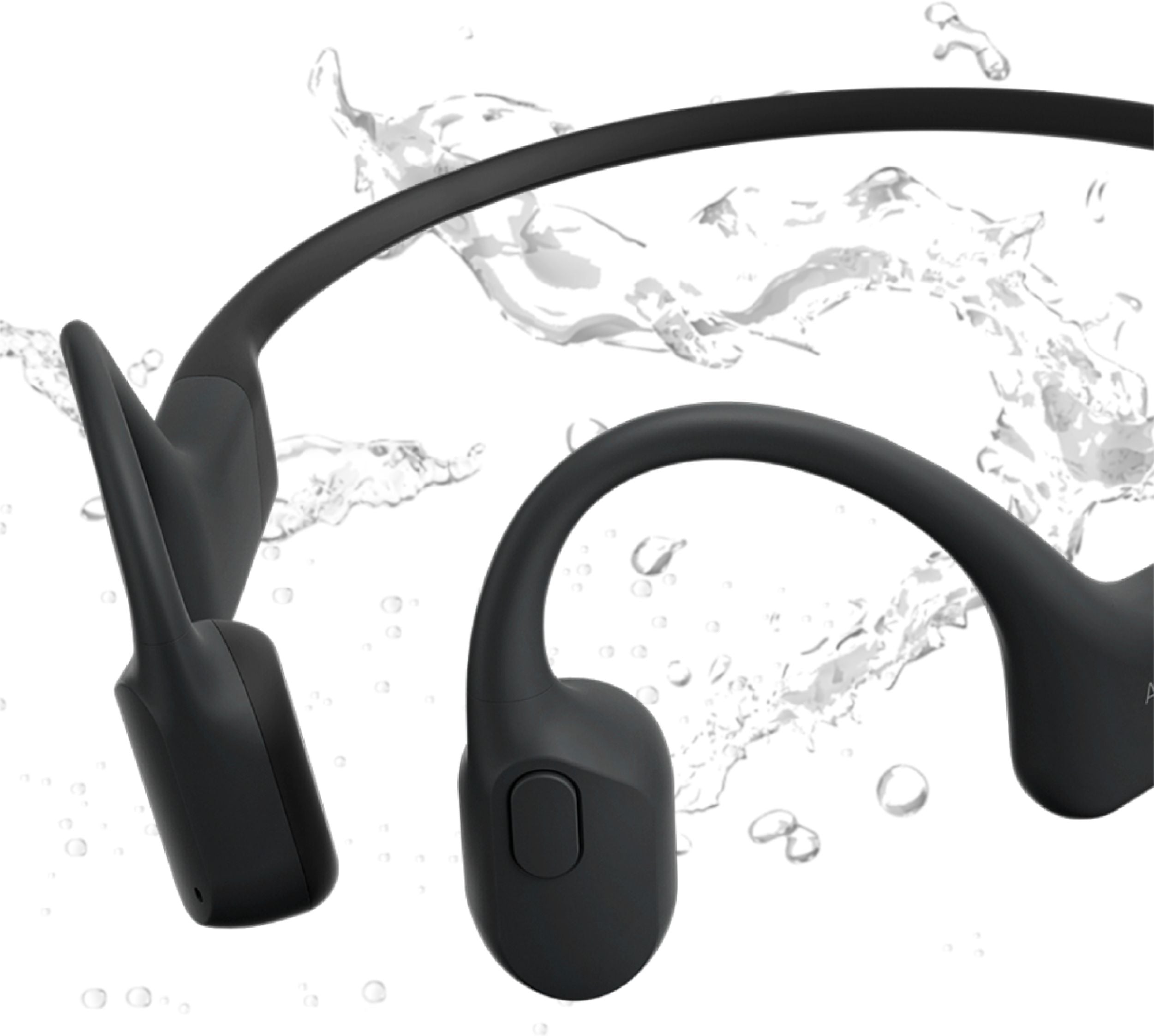 AfterShokz AS800CB Aeropex Open-Ear Wireless Headset - Cosmic Black