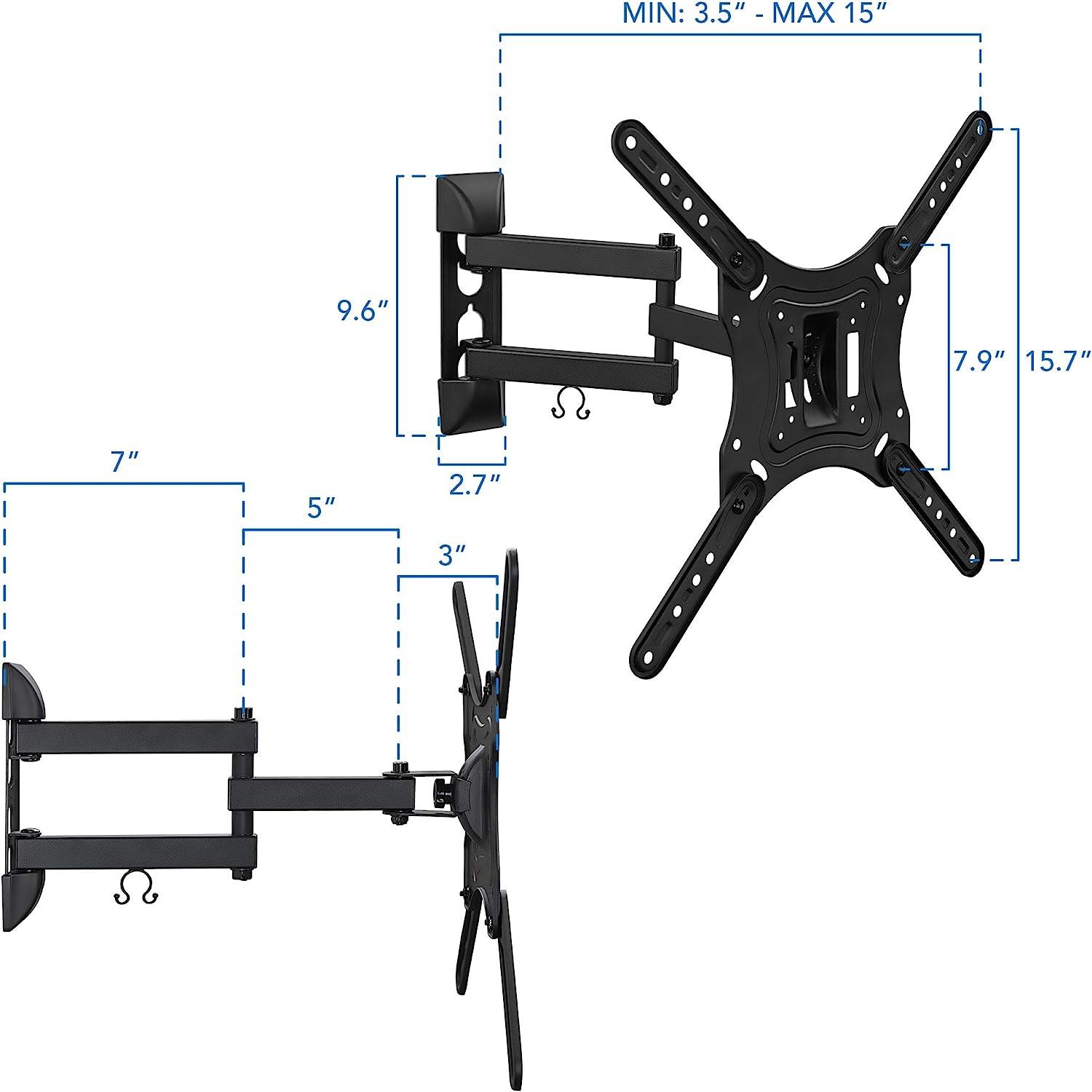 Mount-It! MI110073 Full Motion TV Wall Mount