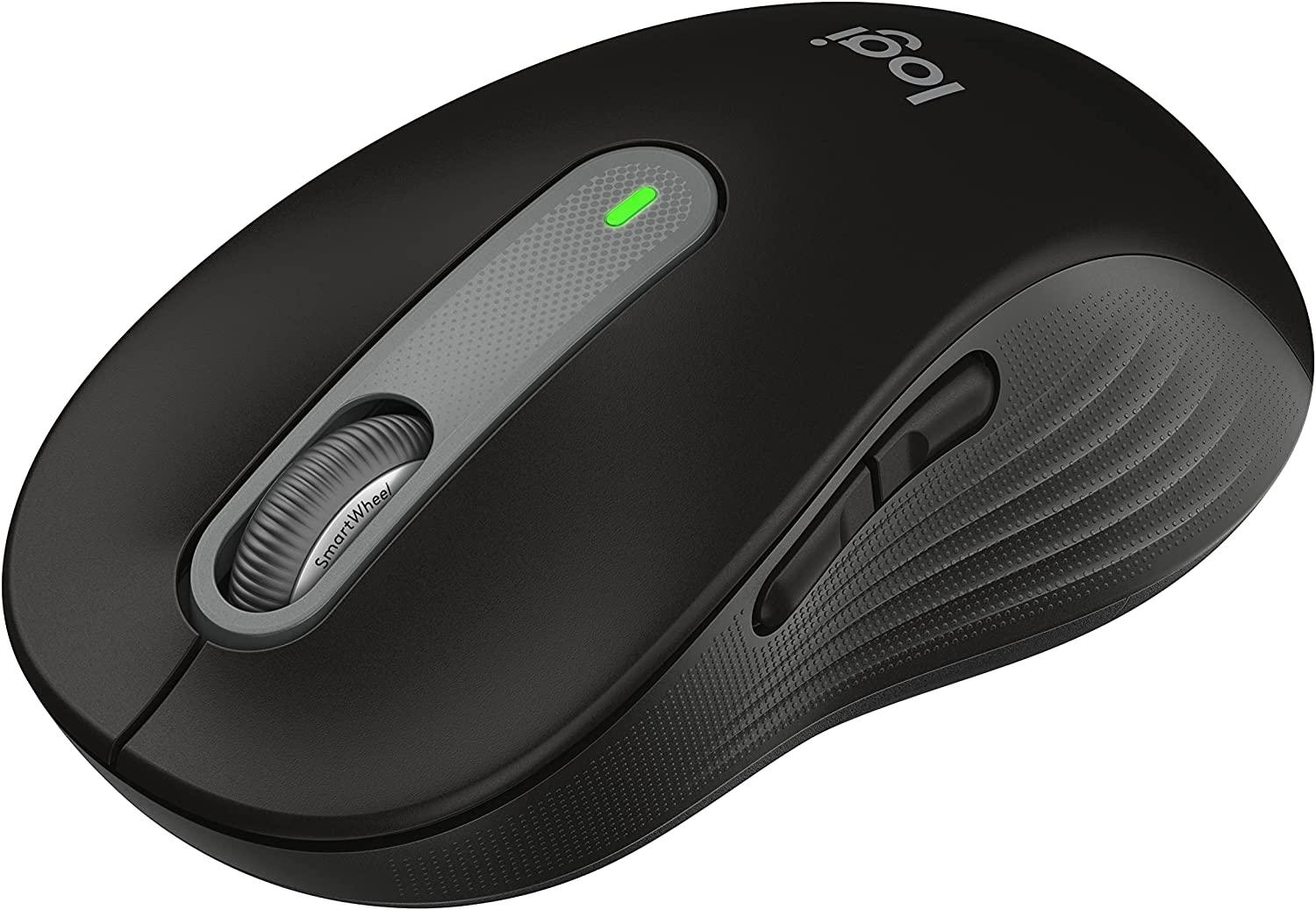 Logitech Full Size Wireless Mouse | OPTICAL Windows Mac OS Chrome OS Large-Sized